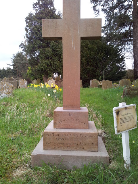 Monument Thomas Henry Rackham