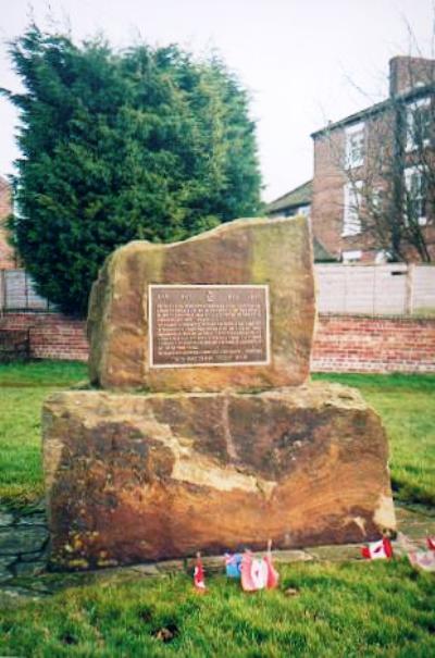 Memorial Crash Halifax Bomber #1