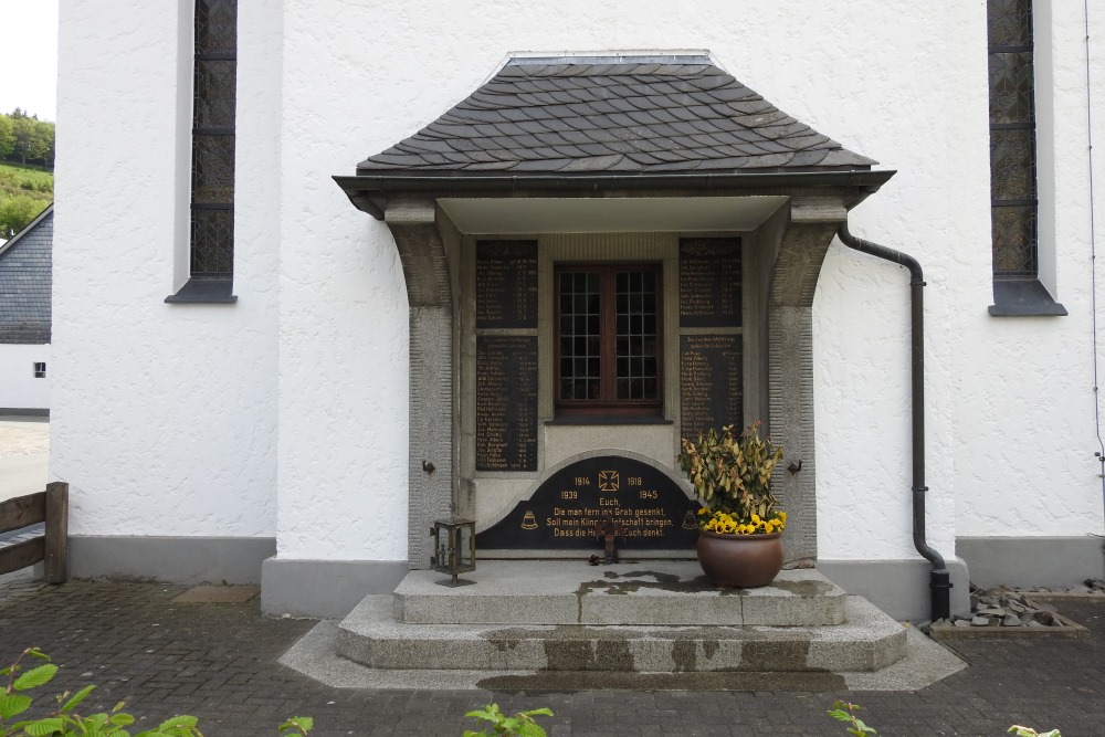 Oorlogsmonument Westfeld