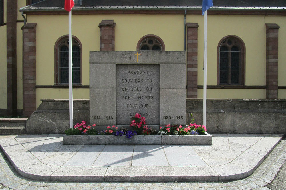 Oorlogsmonument Le Bonhomme #1