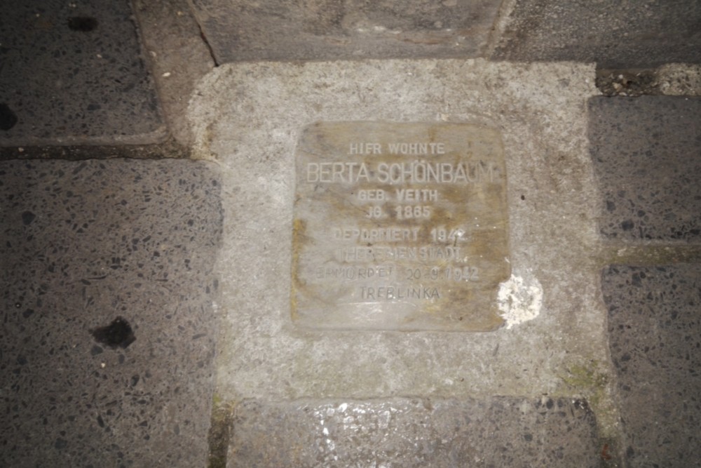 Stumbling Stones Sternstraße 78