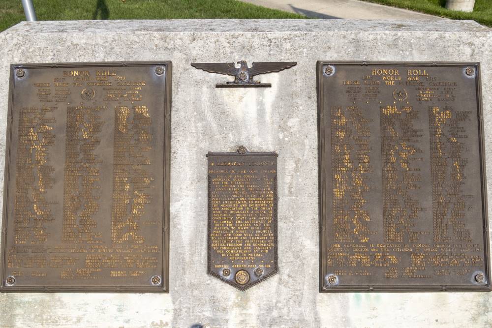Spring Valley Veterans Memorial
