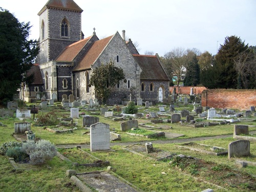 Oorlogsgraf van het Gemenebest St Mary Churchyard