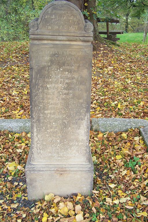 Franco-Prussian War Memorial Oberellen