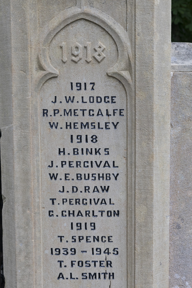 Oorlogsmonument Aysgarth #3