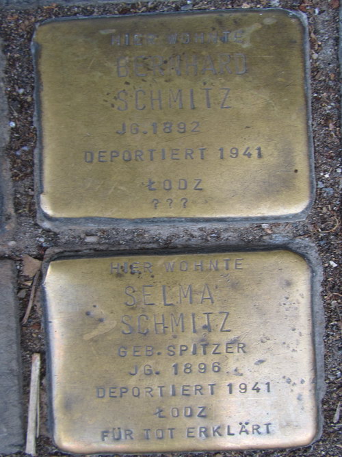 Stolpersteine Burgunder Straße 44 #4