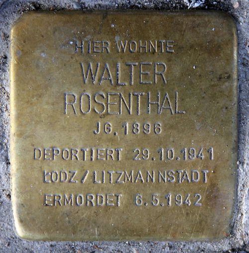 Stolpersteine Kantstraße 132 #2