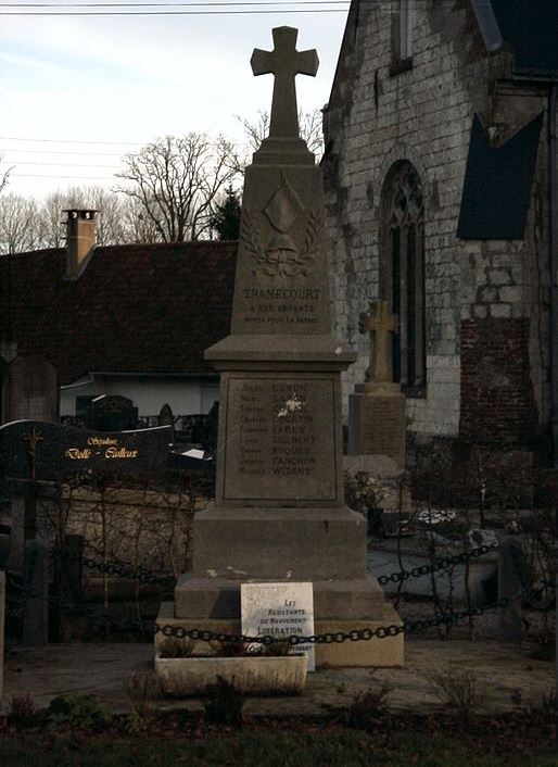 World War I Memorial Tramecourt