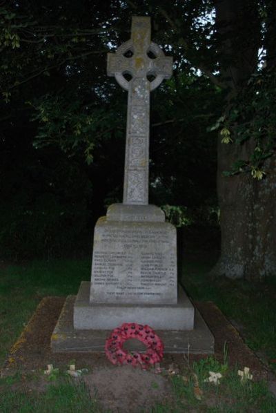 War Memorial Salhouse