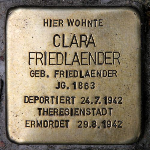 Stolpersteine Jenaer Strae 24 #2