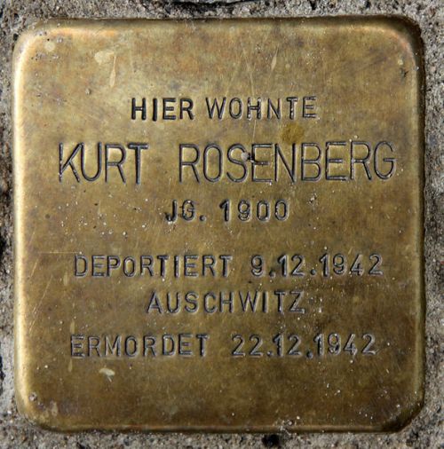 Stolpersteine Sybelstraße 66 #3