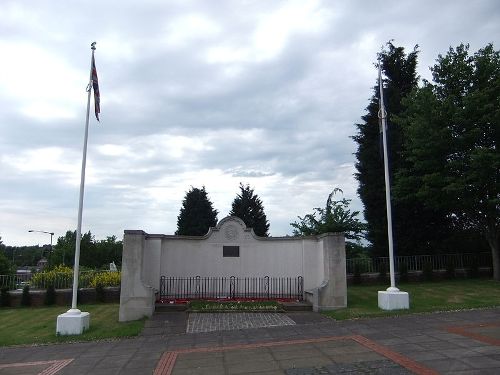 Oorlogsmonument Kidderminster #3