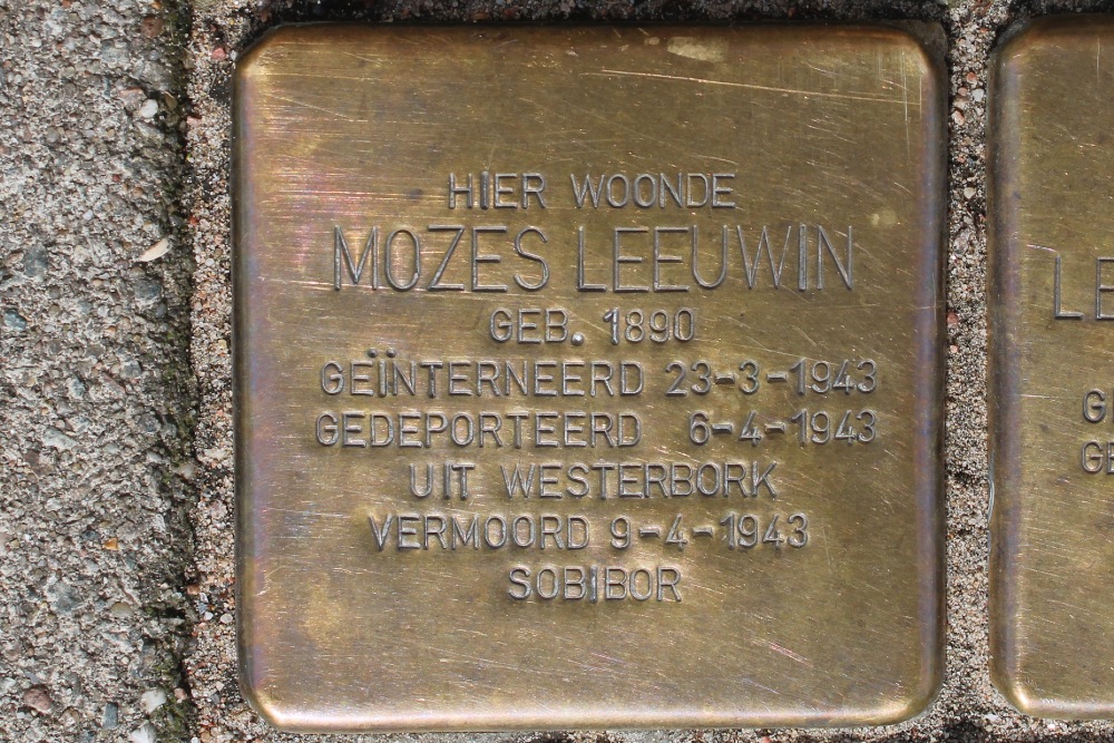 Stolpersteine Beethovenstraat 112 #2