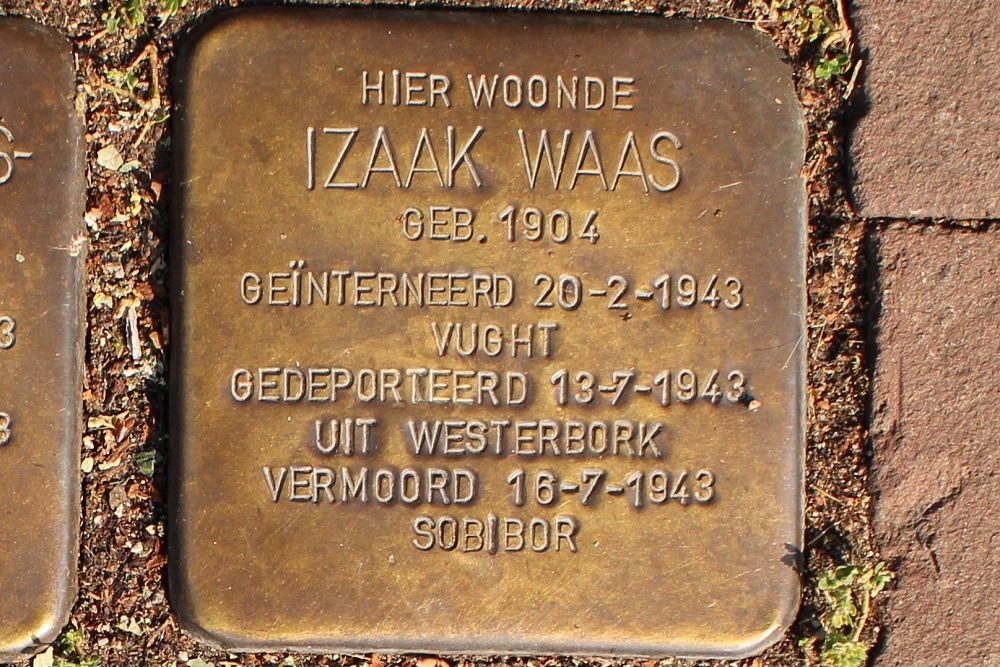 Stolpersteine Nieuwe Uilenburgerstraat 50 #4