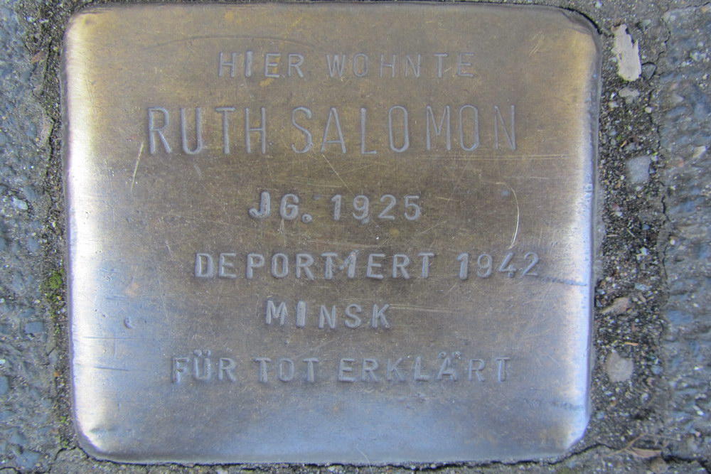 Stolperstein Neusser Strae 91