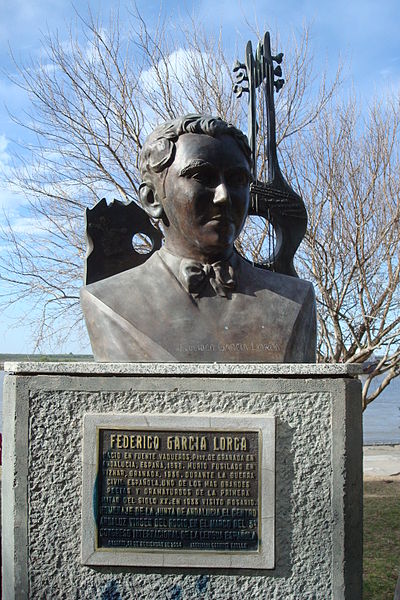 Bust Federico Garca Lorca