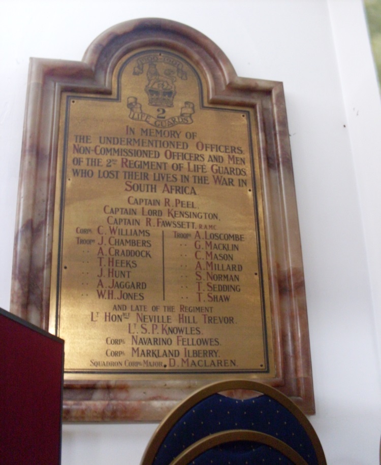 War Memorial Crimean War & Second Boer War Holy Trinity Church Windsor #4