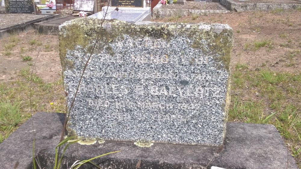 Commonwealth War Grave Cobargo Cemetery