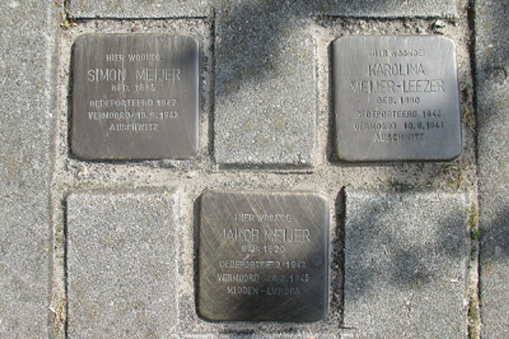 Stolpersteine H.J. Kniggestraat 47