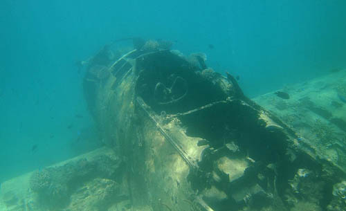 Remains Aichi E13A Seaplane Tuha Channel (1) #1