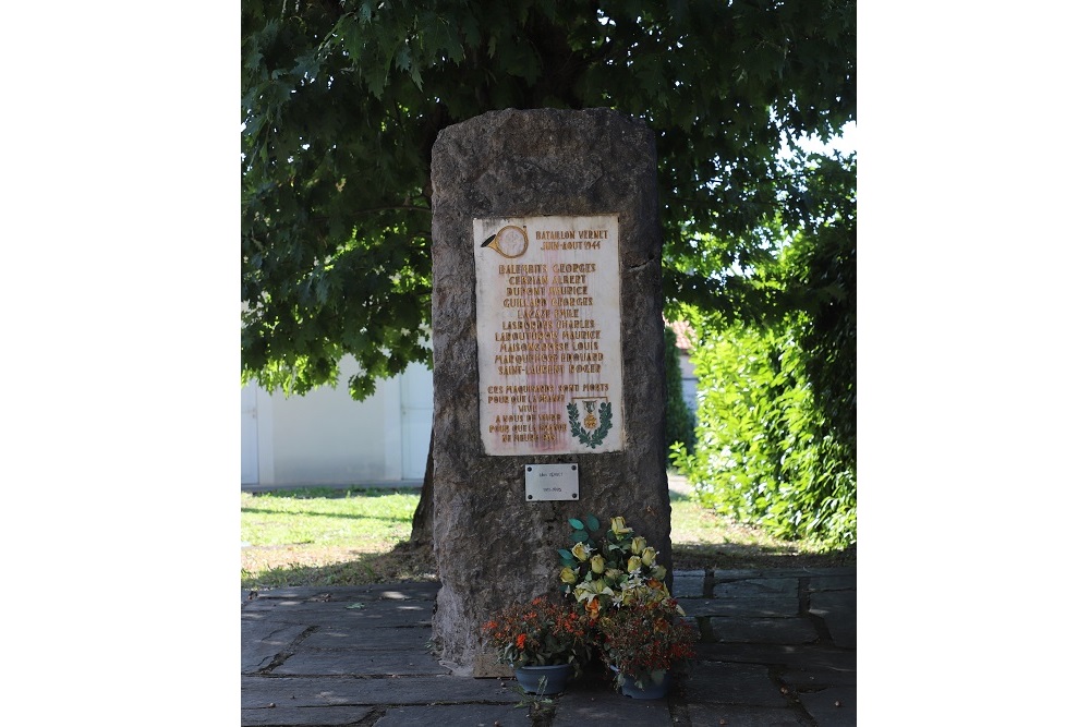 Memorial Resistance Fighters New Cemetery Lourdes