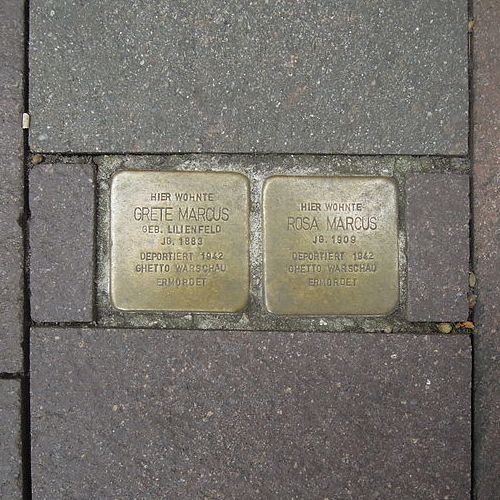 Stolpersteine Lange Strae 14 #1