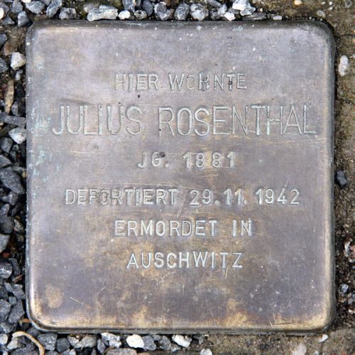Stolpersteine Stubenrauchstraße 11 #2