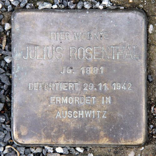 Stolpersteine Stubenrauchstrae 11 #2