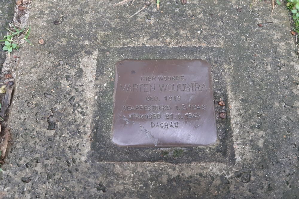 Stolperstein Noorderspoorsingel 27 #1