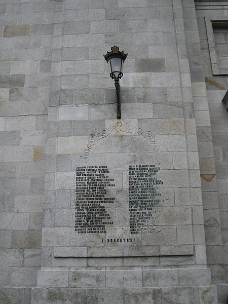 Monument Spaanse Burgeroorlog Colegiata de Vigo