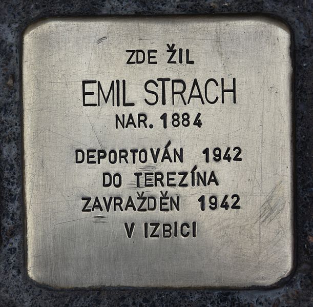 Stolperstein Palackho nměst 77 #1