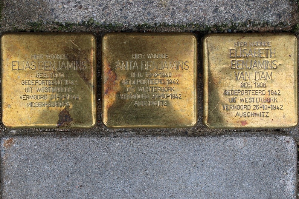 Stolpersteine Kribbestraat 39 #1