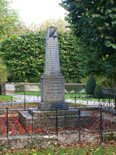 Oorlogsmonument Courances