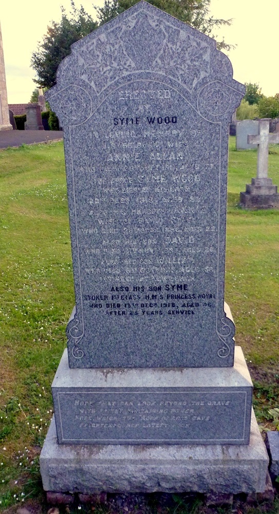 Commonwealth War Grave Collessie Parish Churchyard