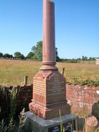 Oorlogsmonument Edern #1