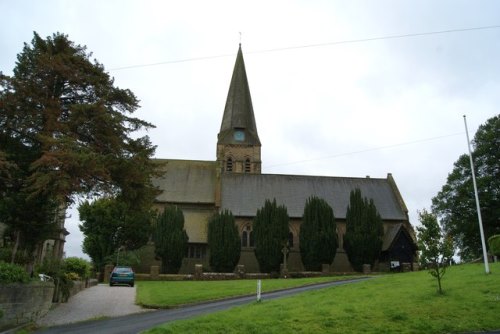 Oorlogsgraf van het Gemenebest All Saints Churchyard