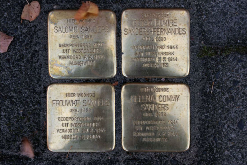 Stolpersteine Otto Eerelmanstraat 9a