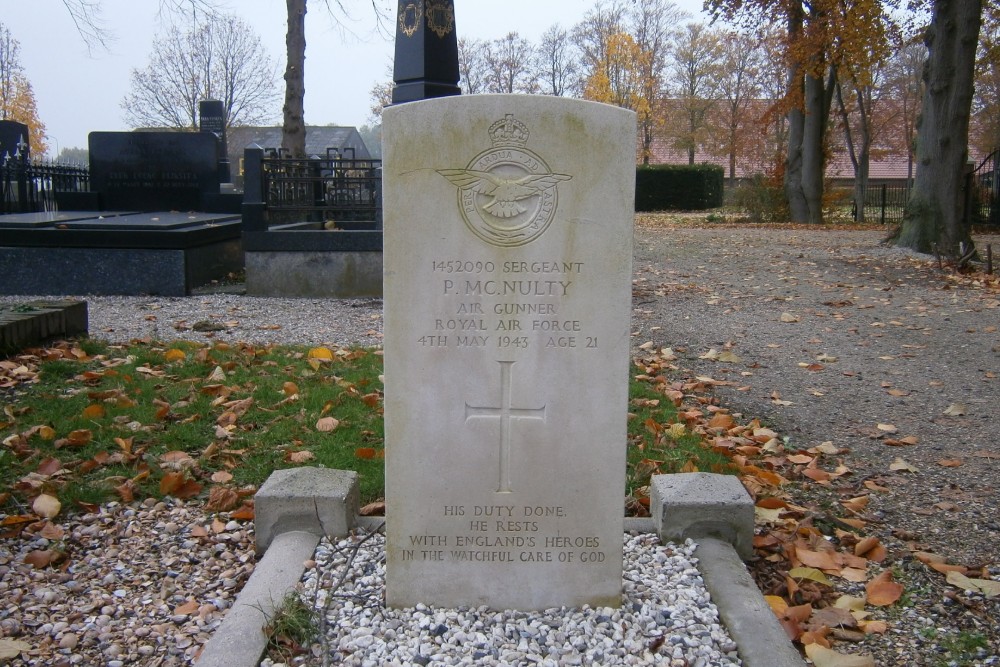 Commonwealth War Grave Municipal Cemetery Midwolda #2