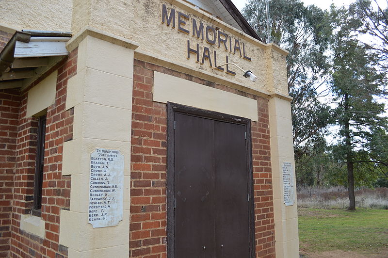 War Memorial Hall Murringo #2