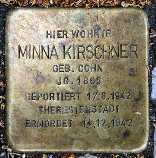 Stolperstein Bismarckstraße 10