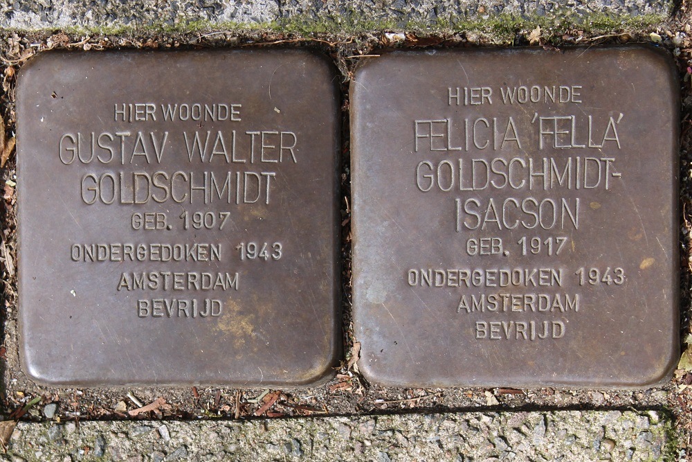 Stolpersteine Achillesstraat 86