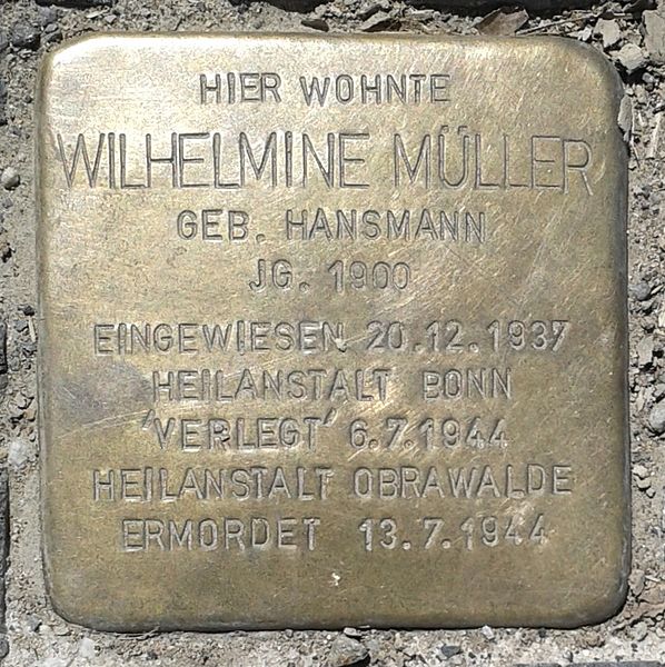 Stolperstein Quellgasse 1