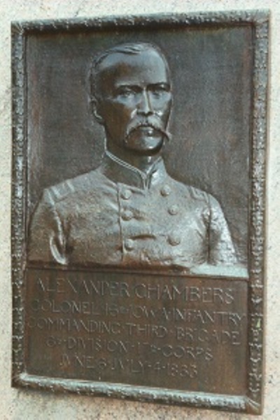 Gedenkteken Colonel Alexander Chambers (Union) #1