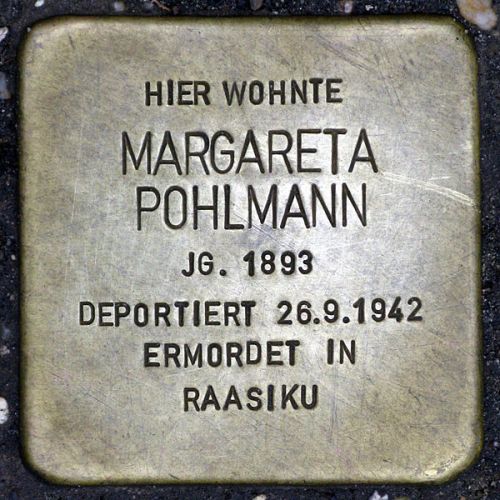 Stolperstein Schwedter Straße 33 #1
