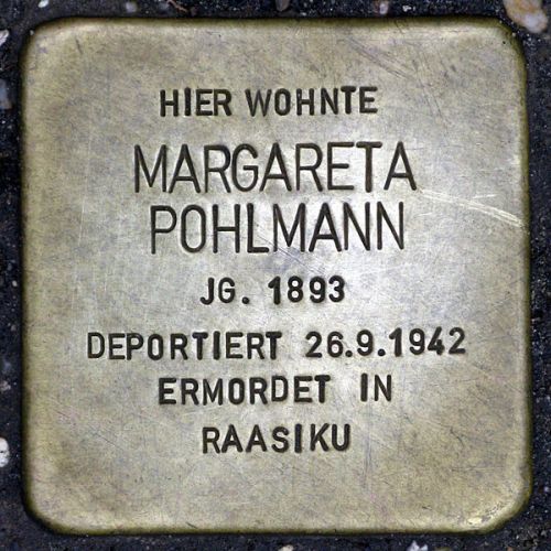 Stolperstein Schwedter Strae 33