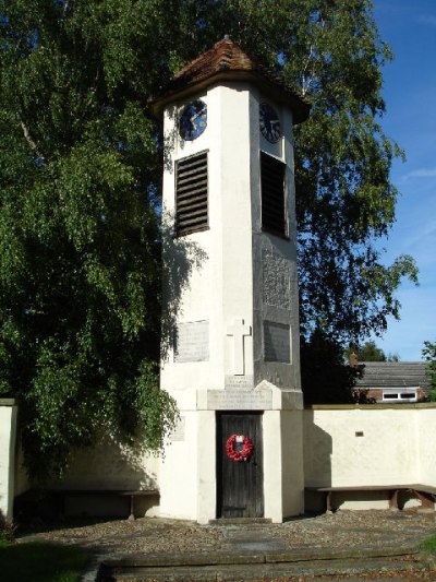 Oorlogsmonument Hinxworth