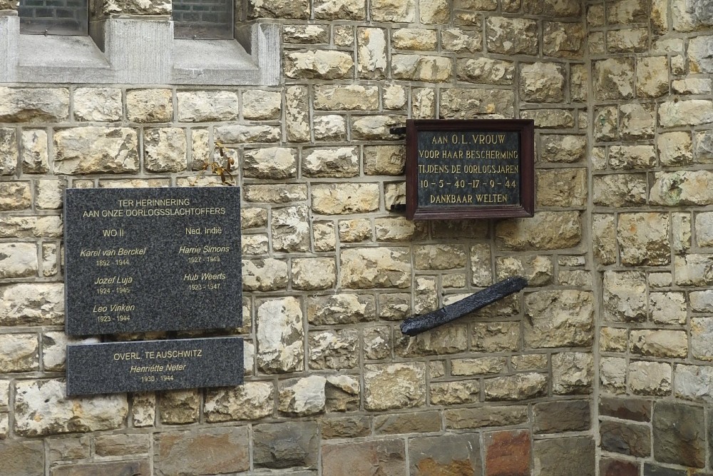 Memorial Lourdes Statue Heerlen #2