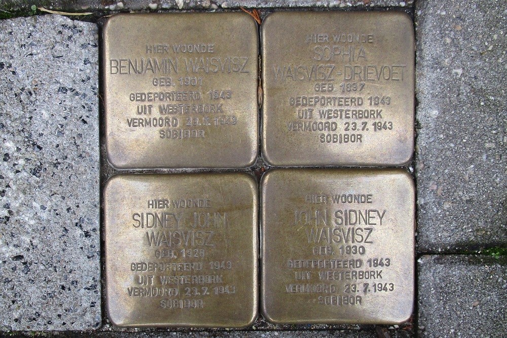 Stolpersteine Molenwijkstraat 8 #1