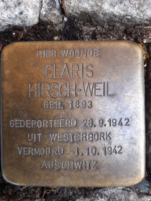 Stolpersteine Hoogstraat 1 #2