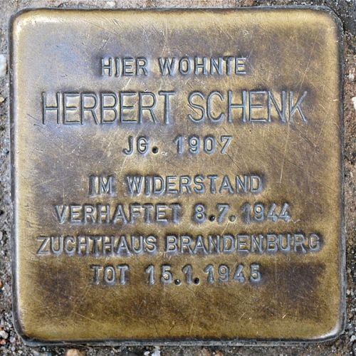 Stumbling Stone Gerichtstraße 22 #1